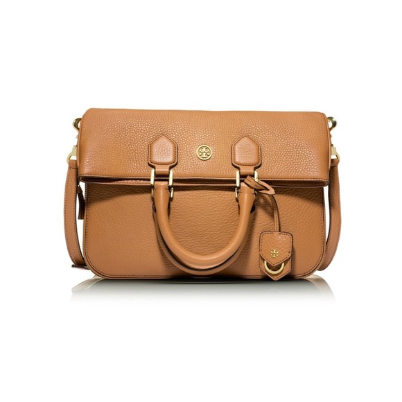 Tory Burch Handbags - Tory Burch Robinson Pebbled Fold-Over Messenger